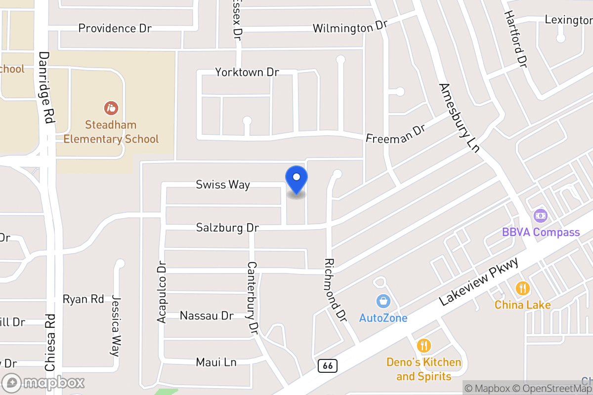 Map of 6310 Swiss Way