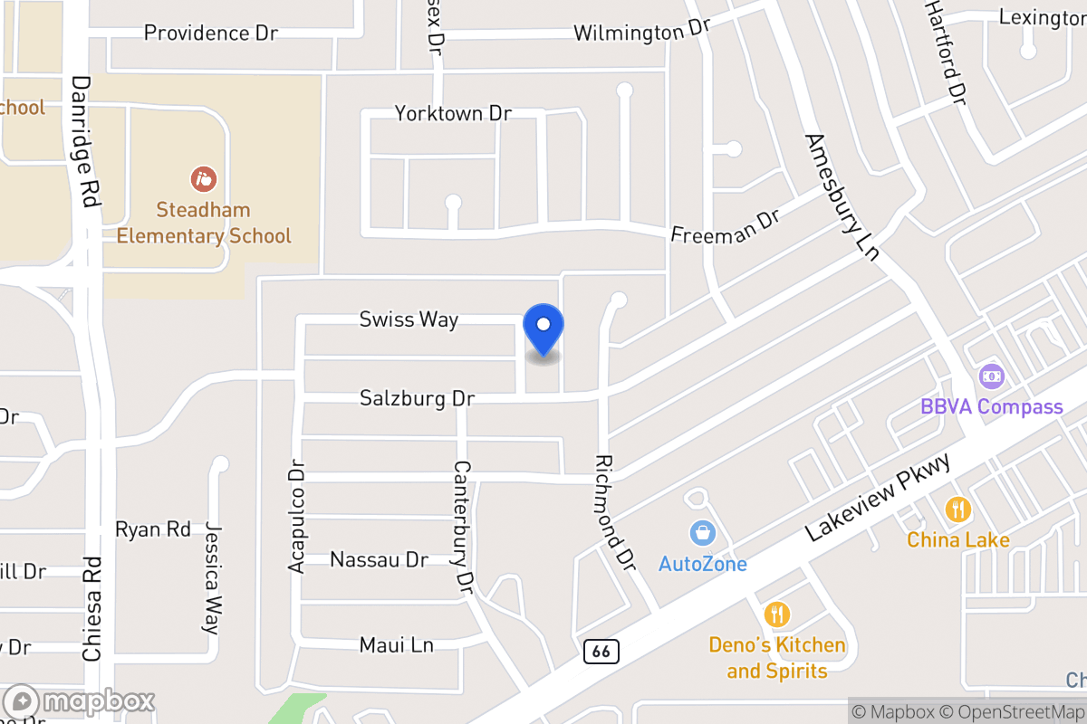 Map of 6306 Swiss Way