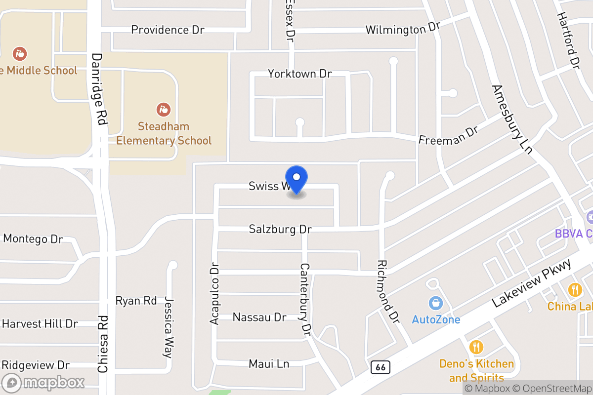 Map of 7714 Swiss Way