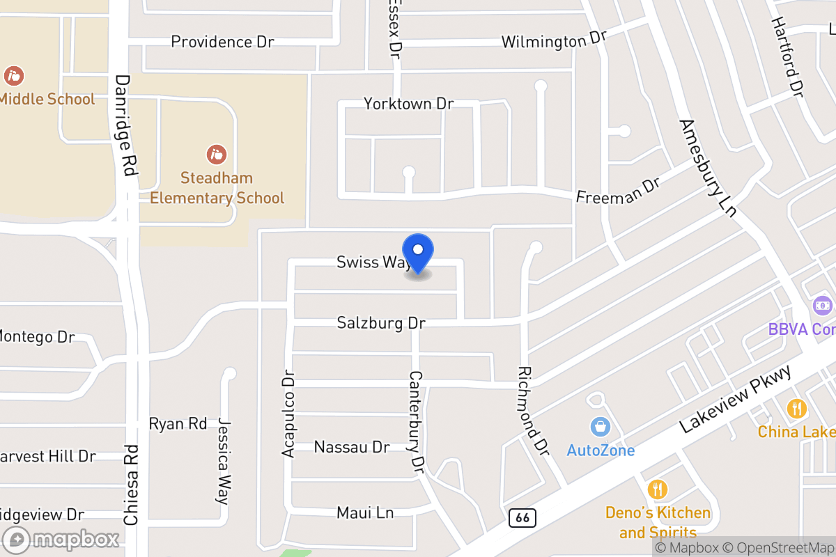 Map of 7718 Swiss Way