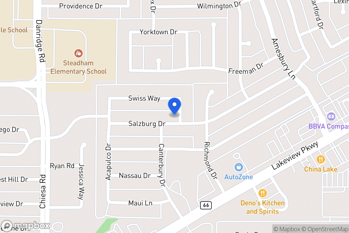 Map of 7805 Salzburg Dr