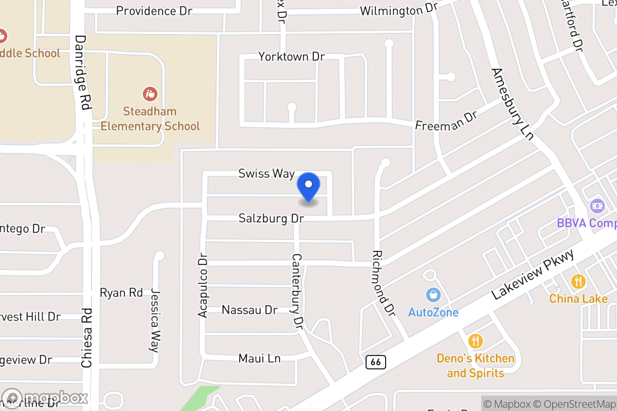 Map of 7801 Salzburg Dr