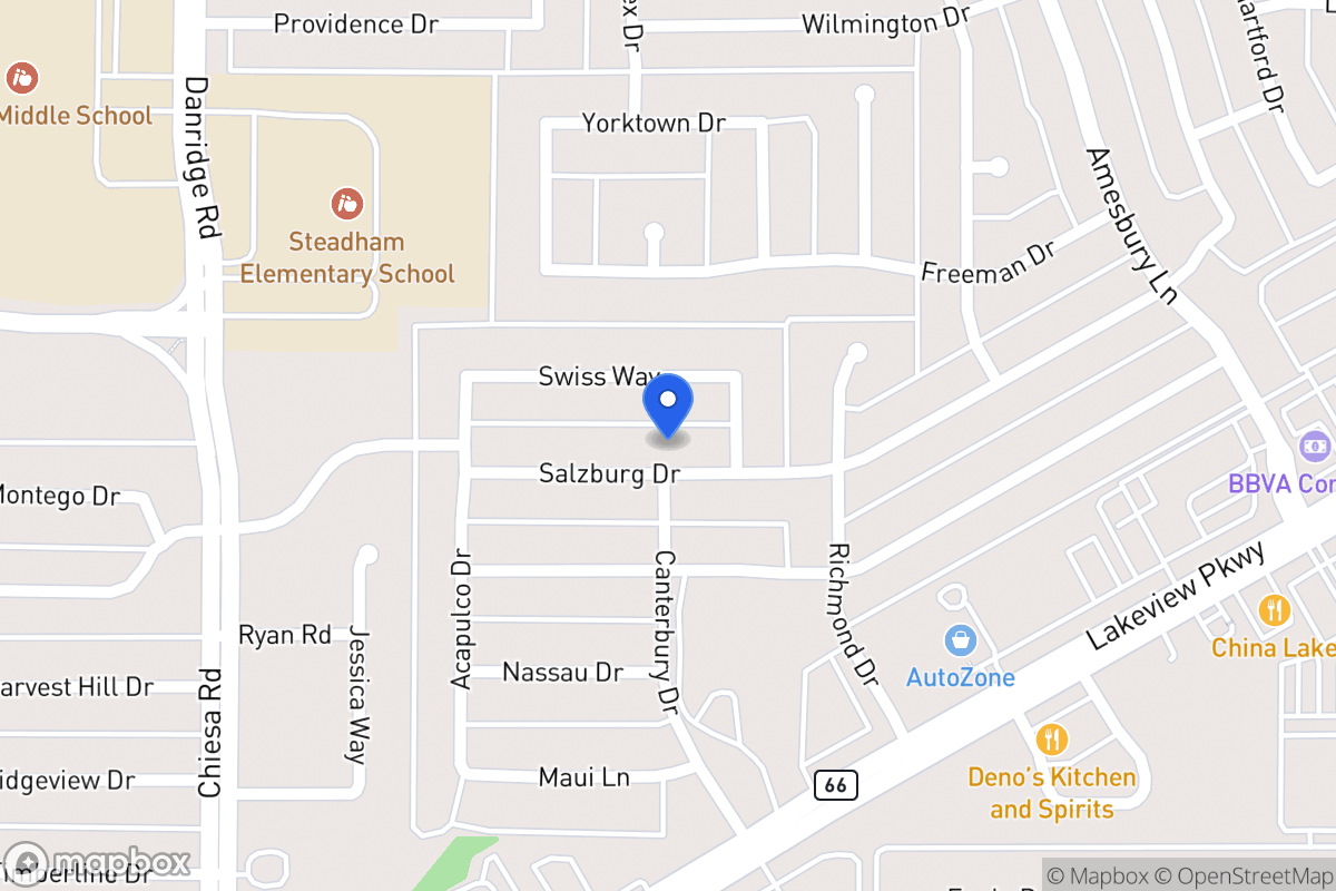 Map of 7717 Salzburg Dr