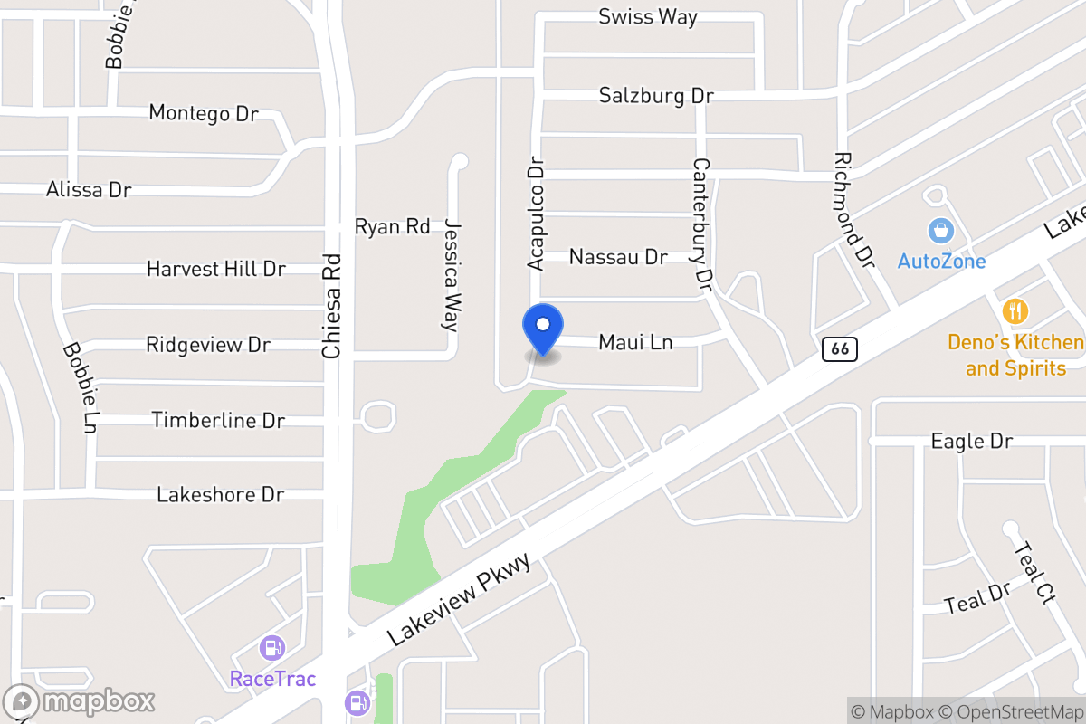 Map of 7602 Maui Ln