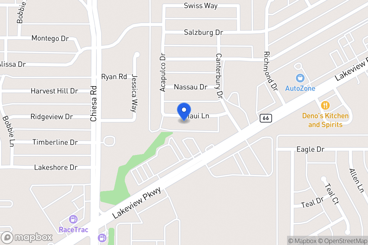 Map of 7614 Maui Ln
