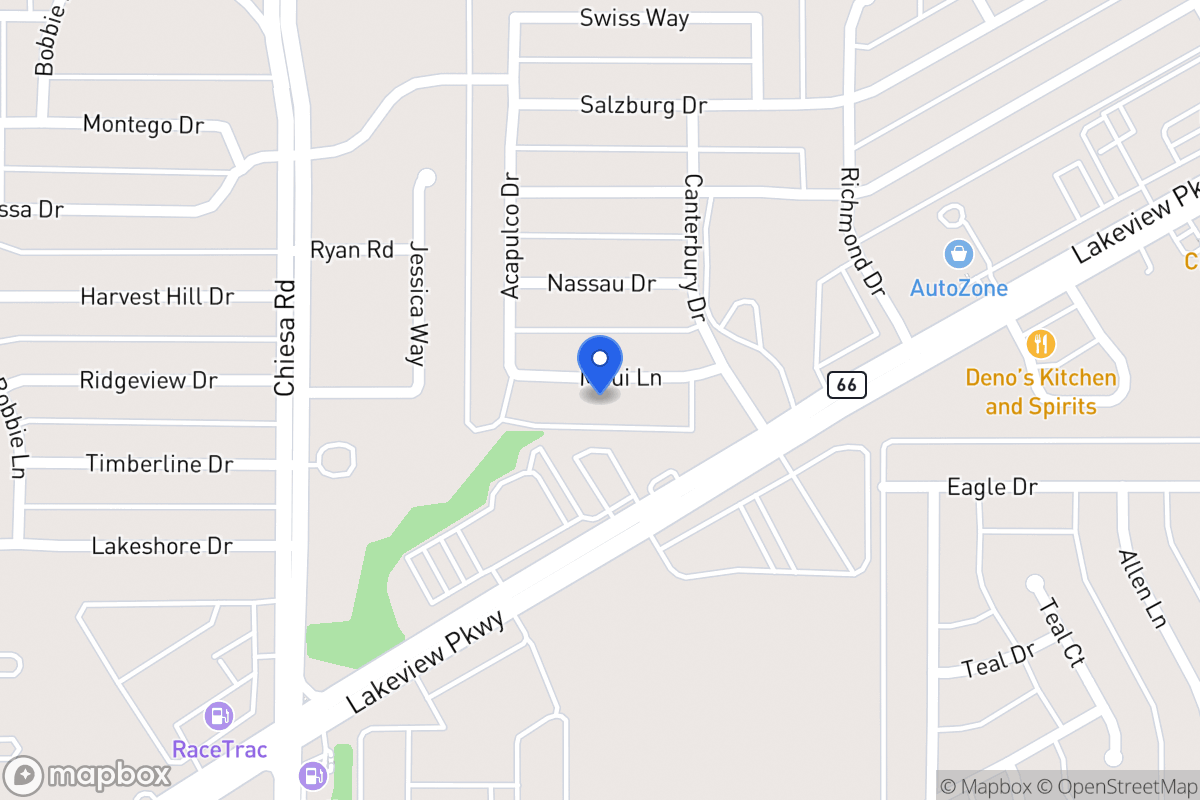 Map of 7618 Maui Ln