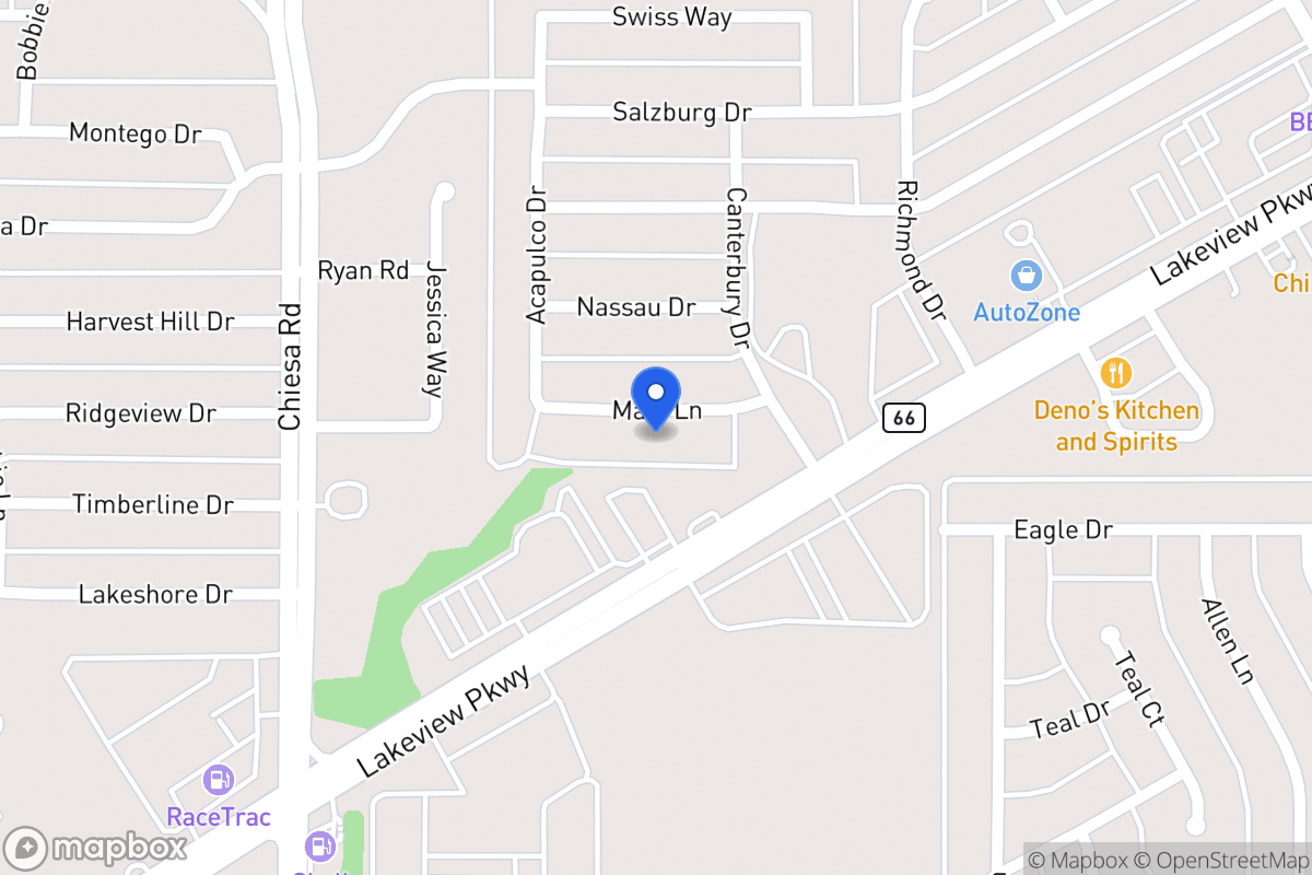 Map of 7702 Maui Ln