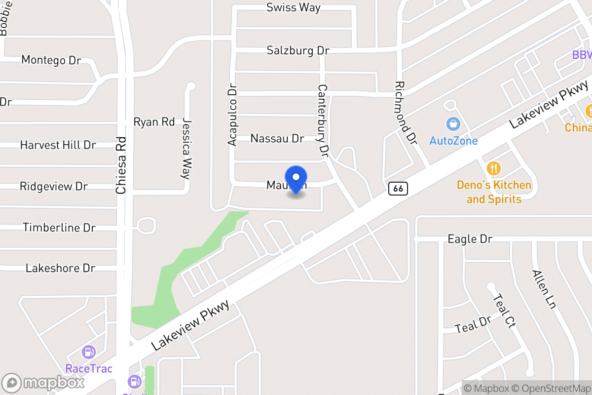 Map of 7706 Maui Ln