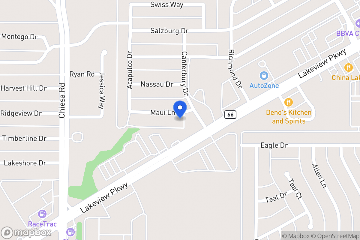 Map of 7714 Maui Ln