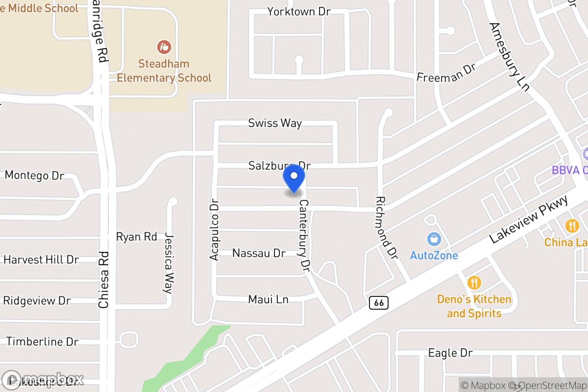 Map of 7709 Munich Dr