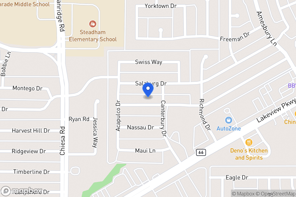 Map of 7701 Munich Dr