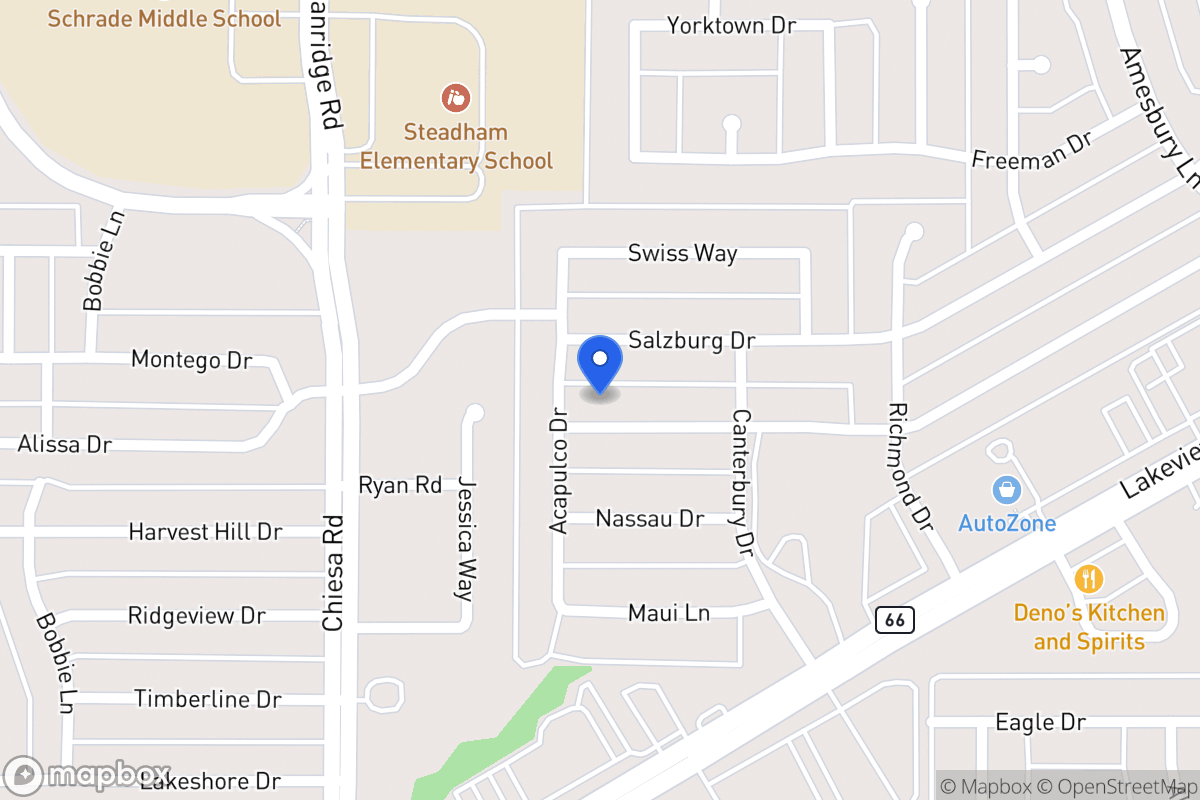 Map of 7605 Munich Dr