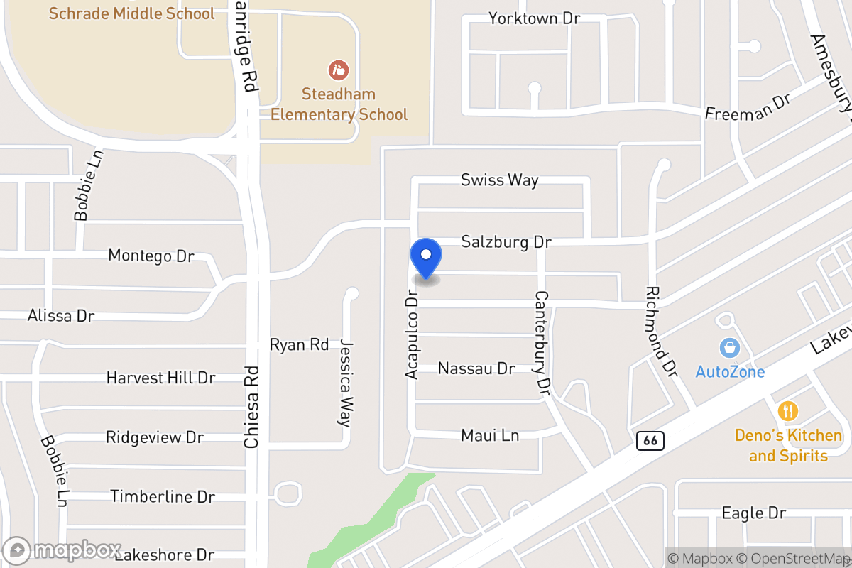 Map of 7601 Munich Dr