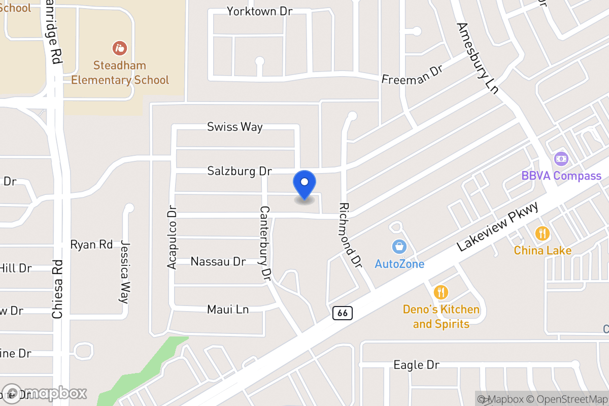 Map of 7813 Munich Dr
