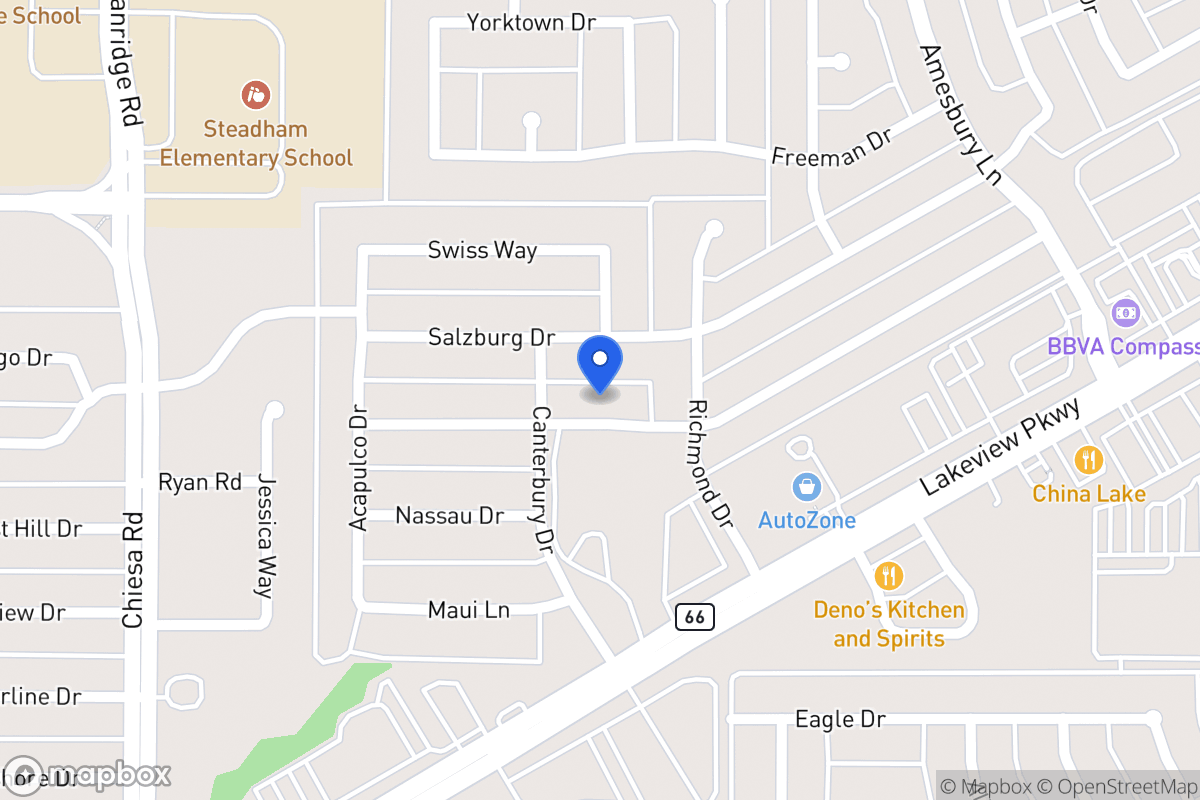 Map of 7809 Munich Dr