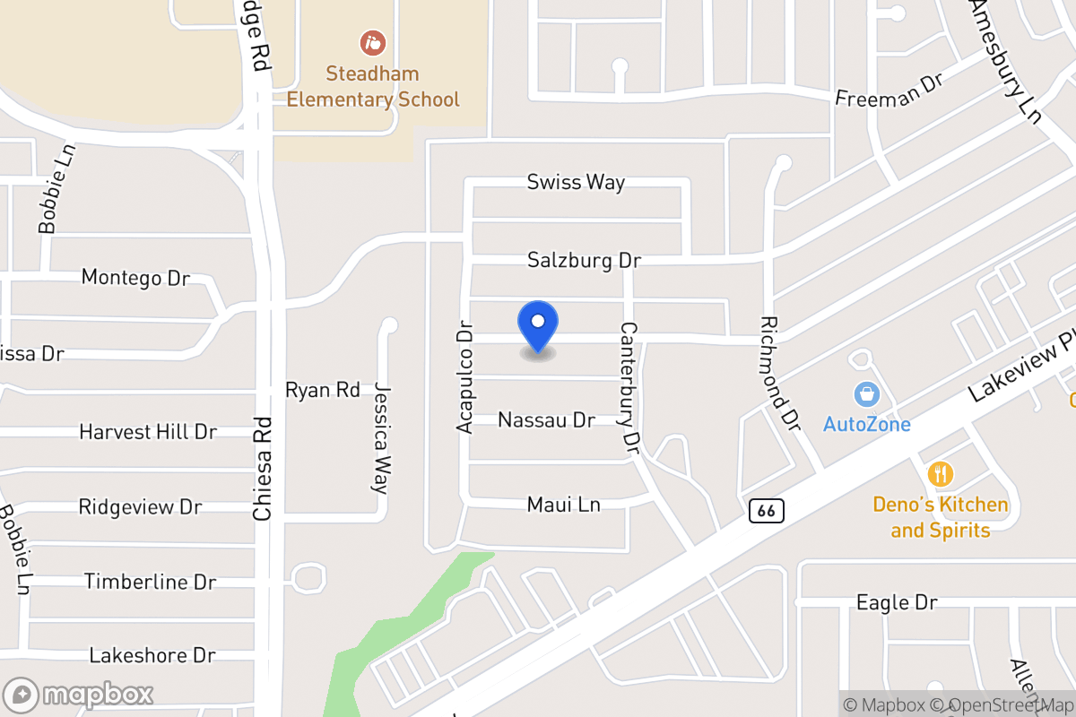 Map of 7614 Munich Dr