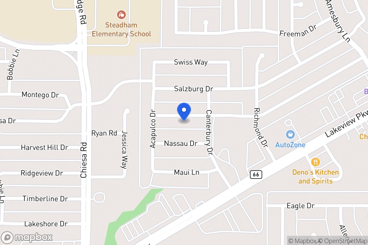 Map of 7618 Munich Dr