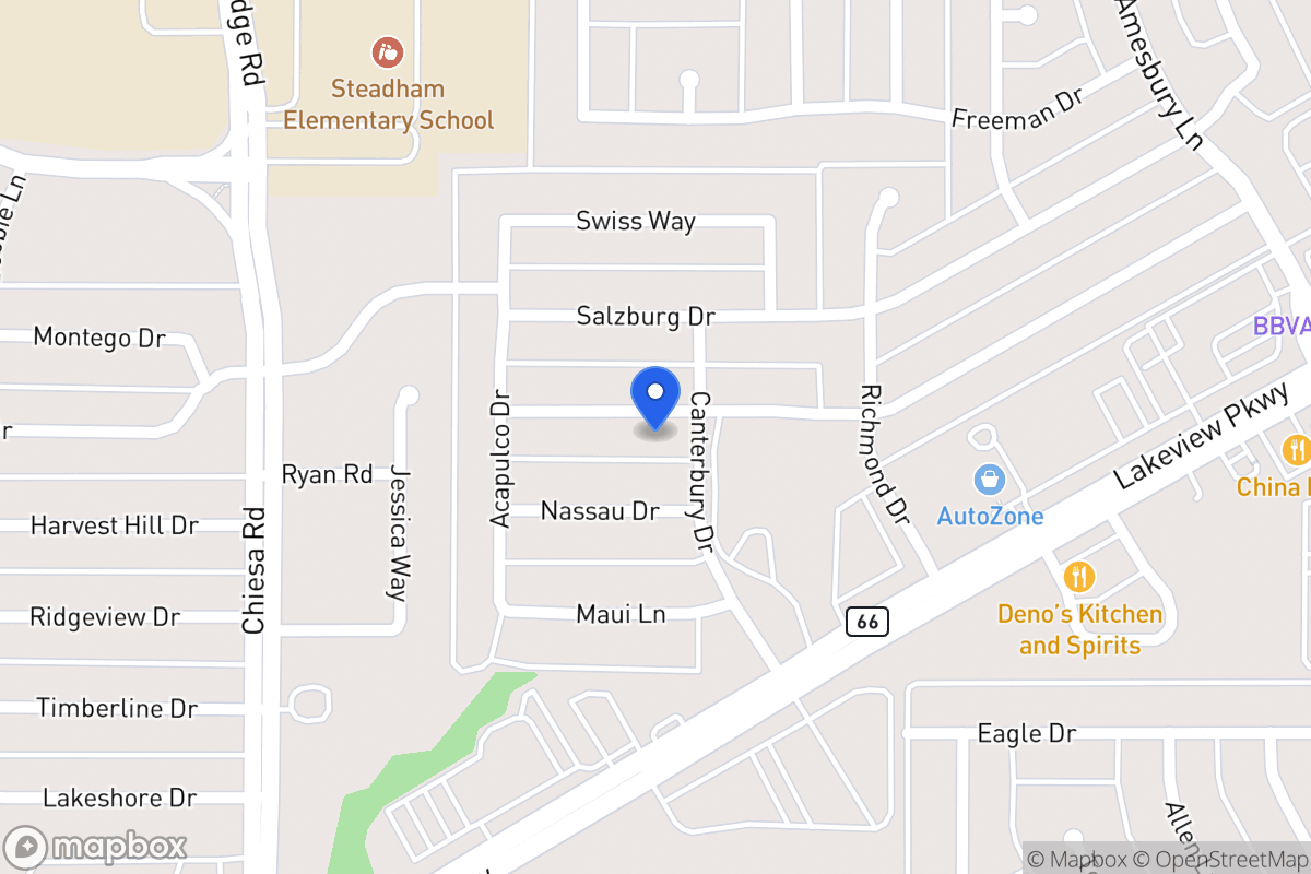 Map of 7706 Munich Dr
