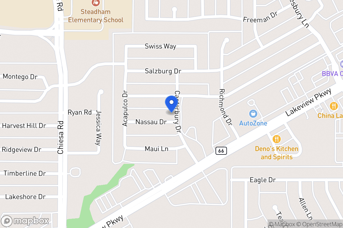 Map of 7709 Nassau Dr