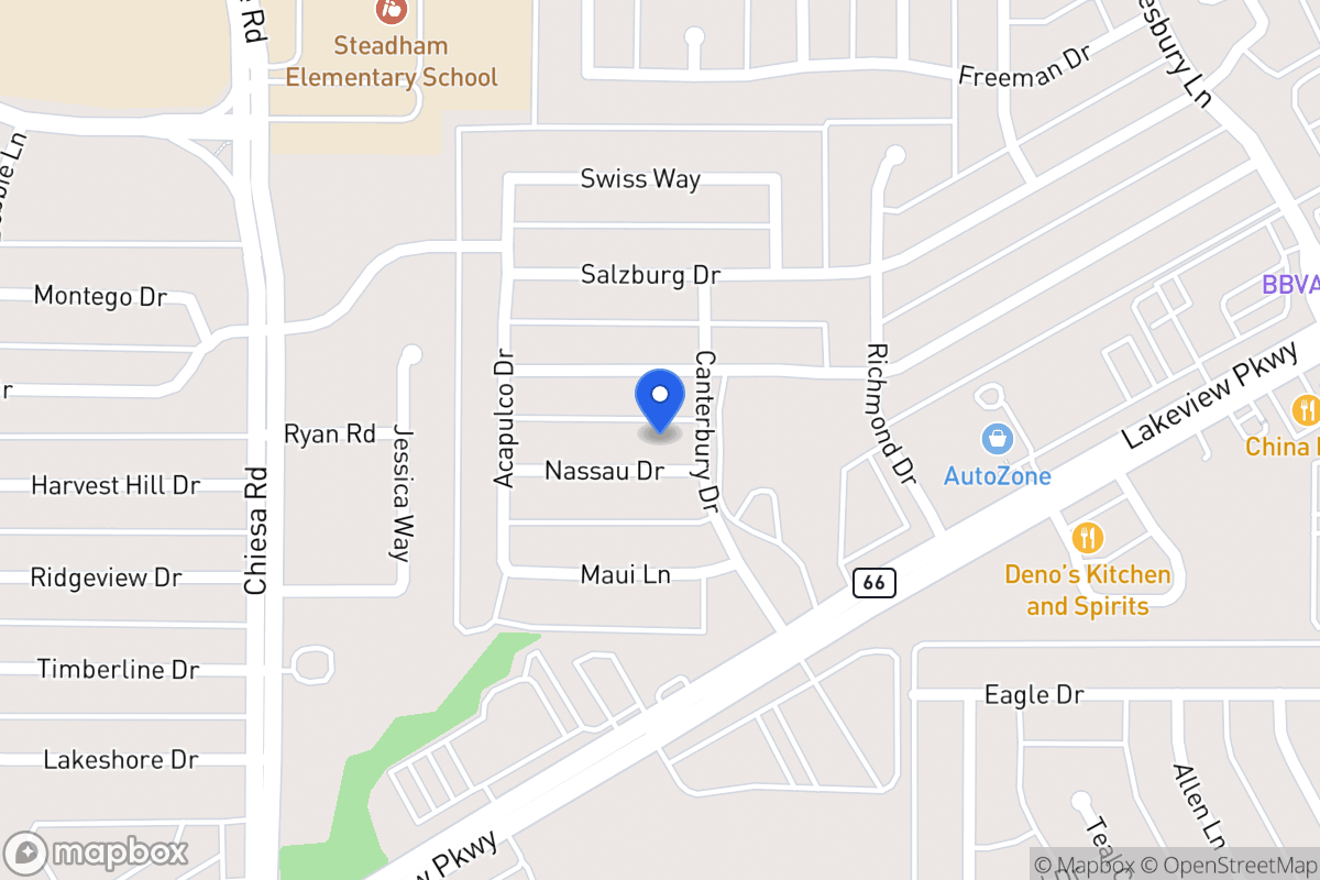 Map of 7705 Nassau Dr