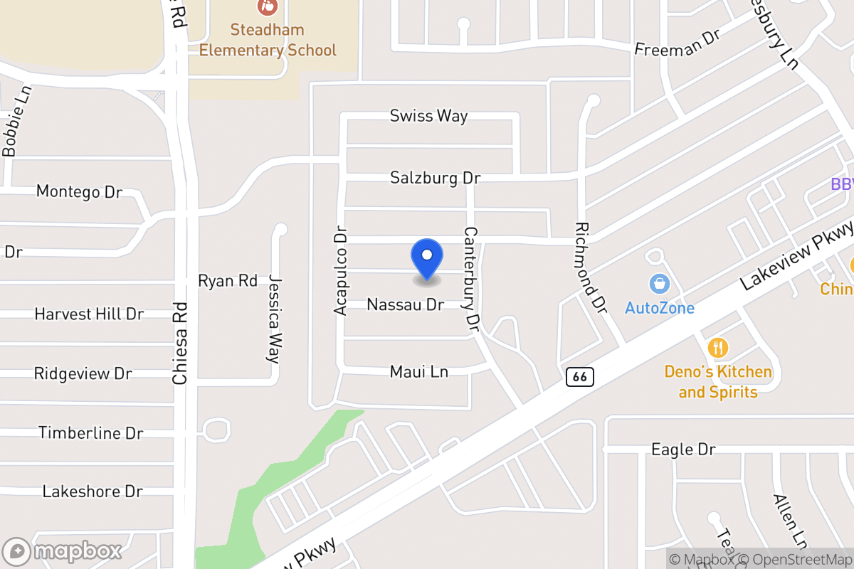 Map of 7701 Nassau Dr
