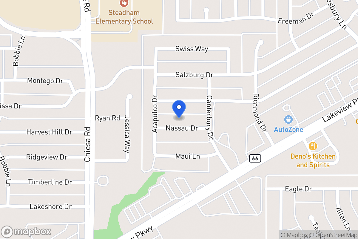 Map of 7613 Nassau Dr