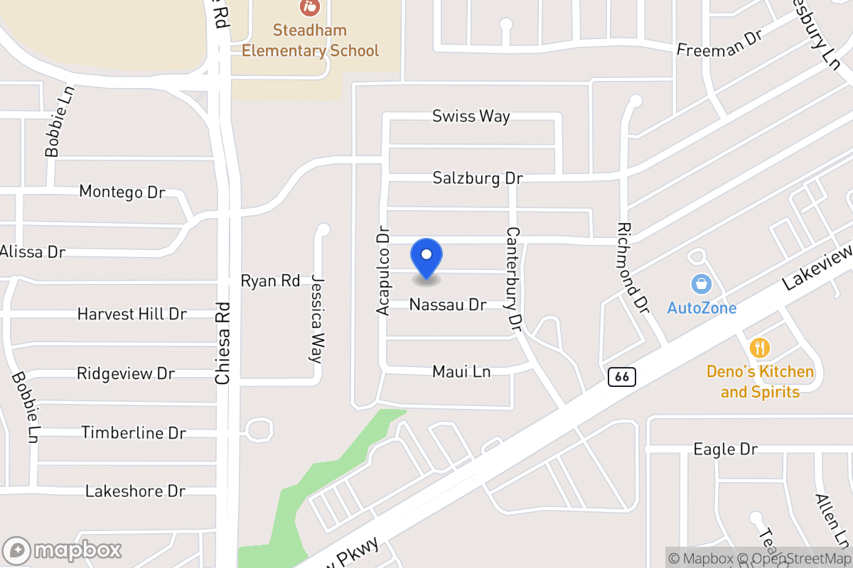 Map of 7609 Nassau Dr