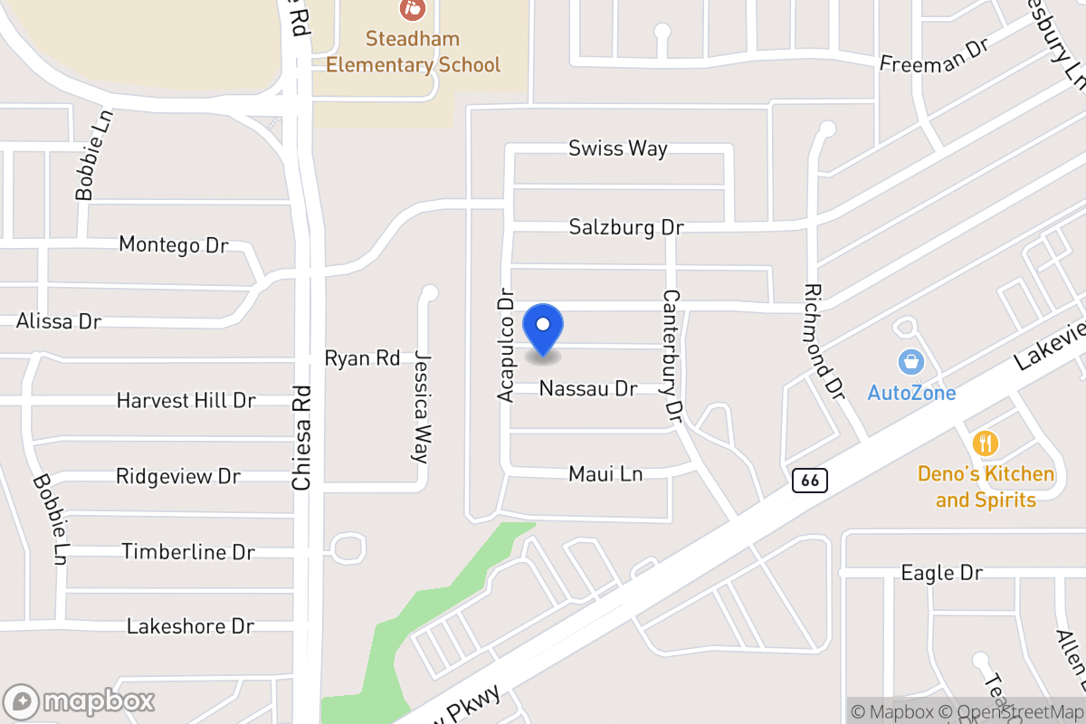 Map of 7605 Nassau Dr