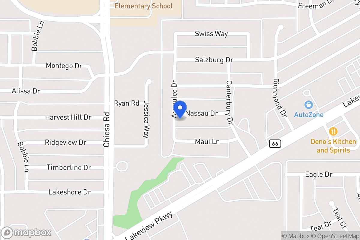 Map of 7602 Nassau Dr