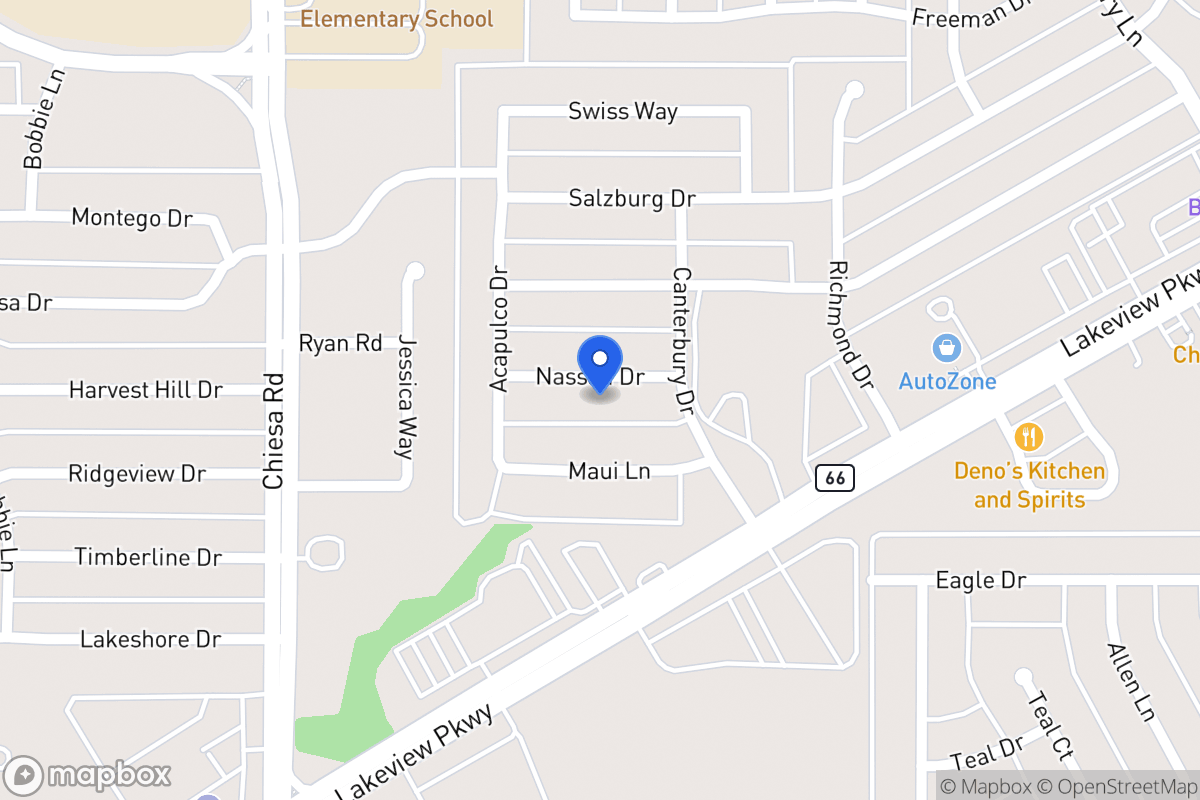 Map of 7618 Nassau Dr