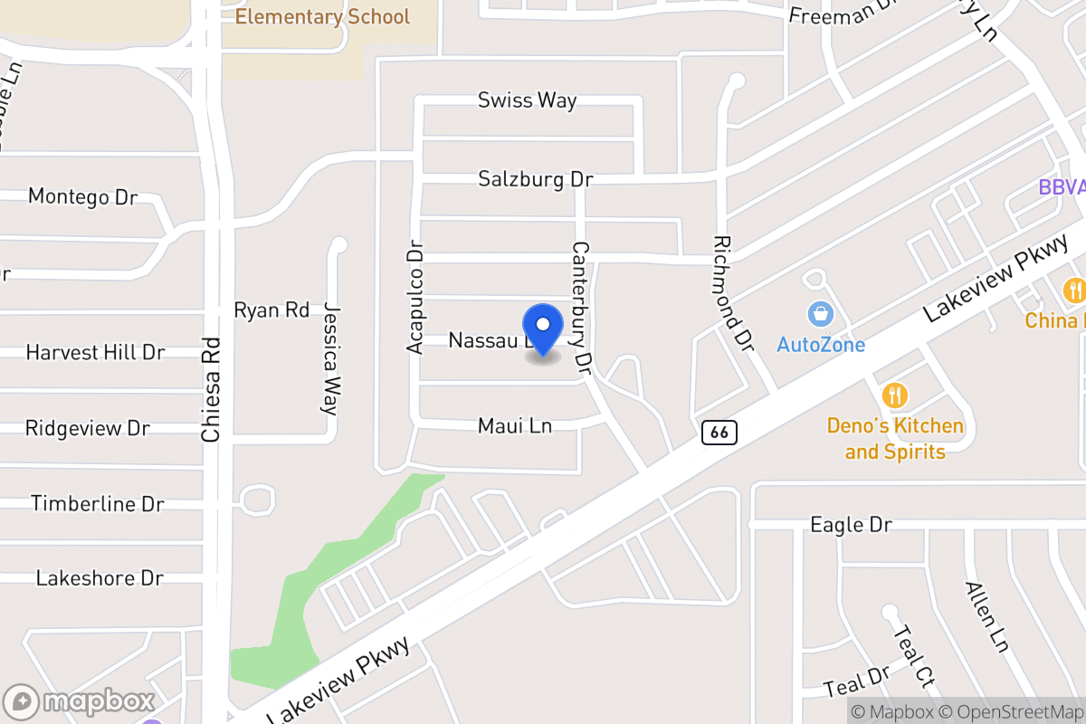 Map of 7706 Nassau Dr