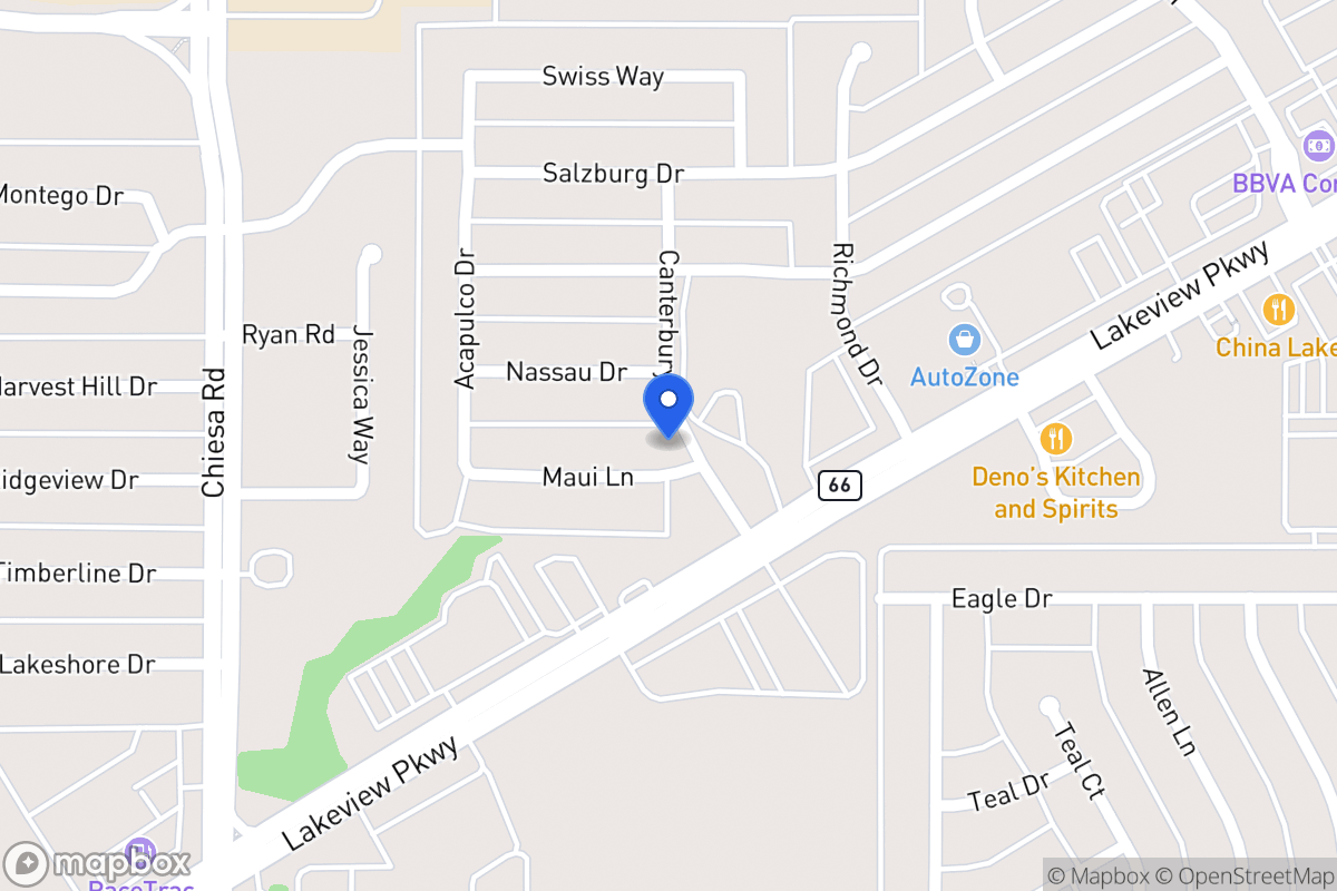 Map of 7713 Maui Ln
