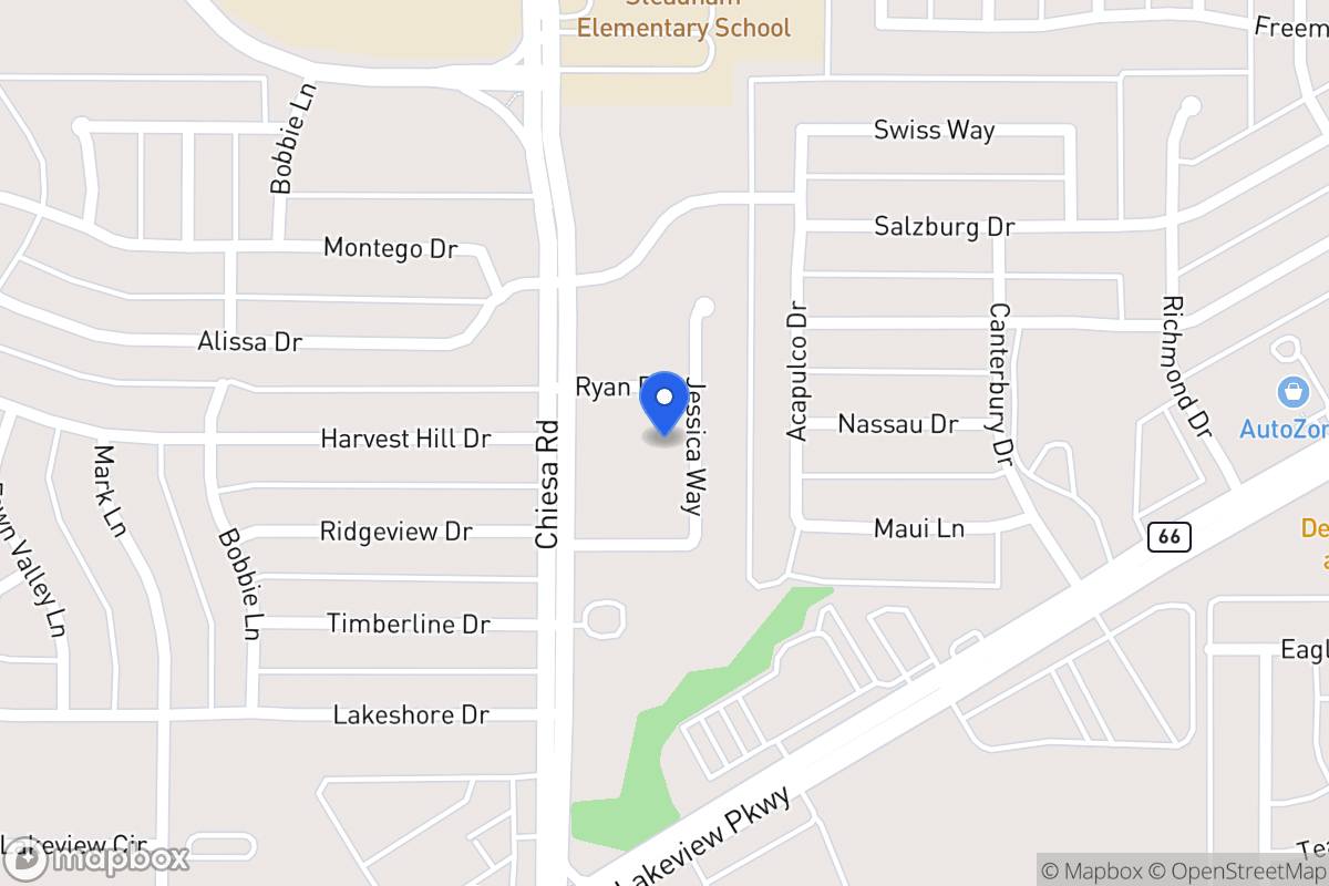 Map of 6121 Jessica Way