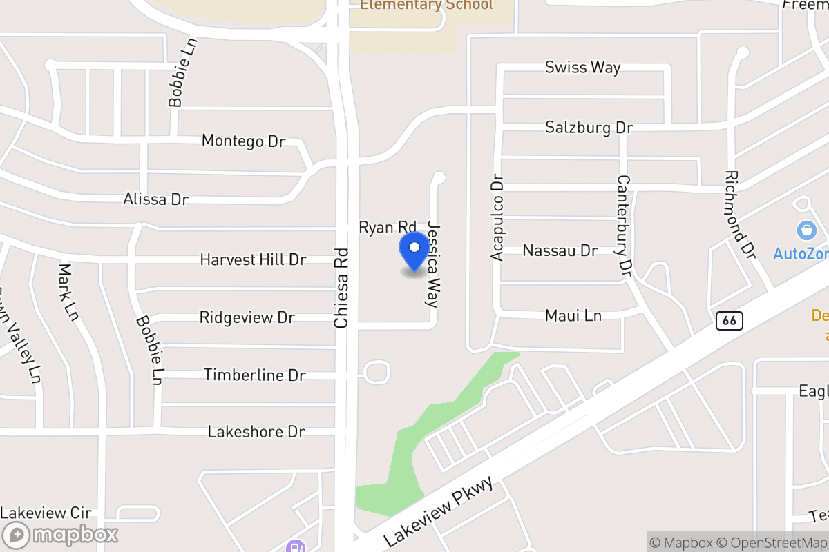 Map of 6117 Jessica Way