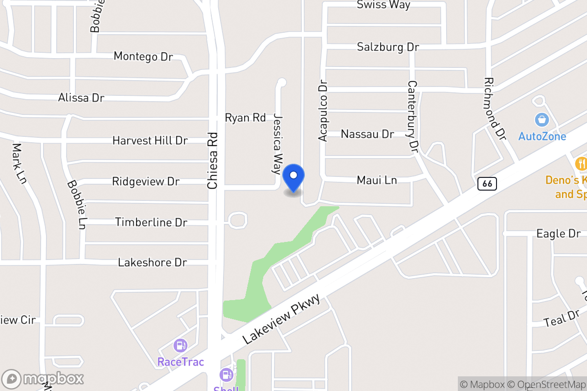 Map of 6102 Jessica Way