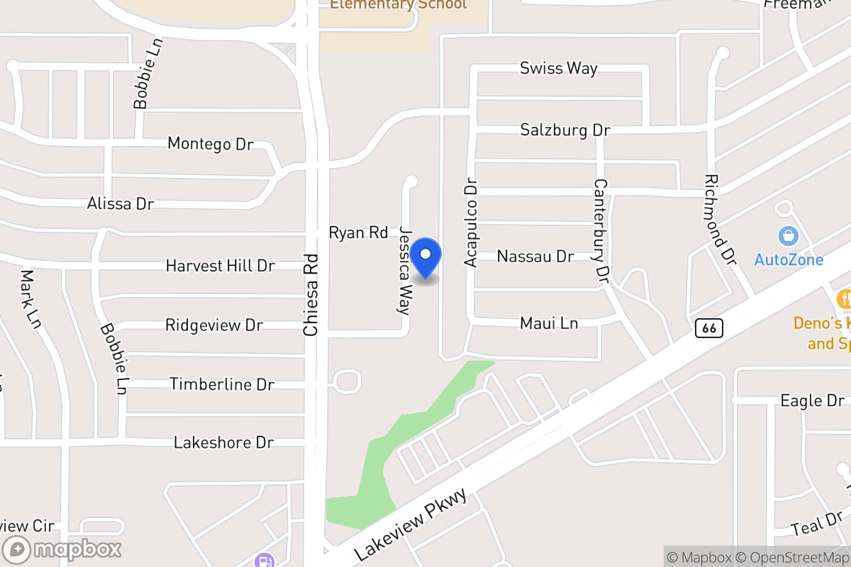 Map of 6118 Jessica Way