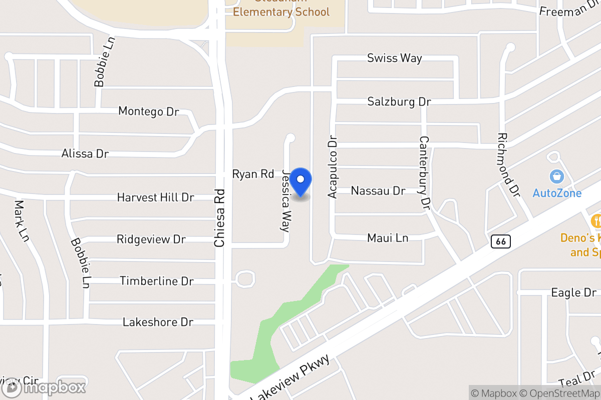 Map of 6122 Jessica Way