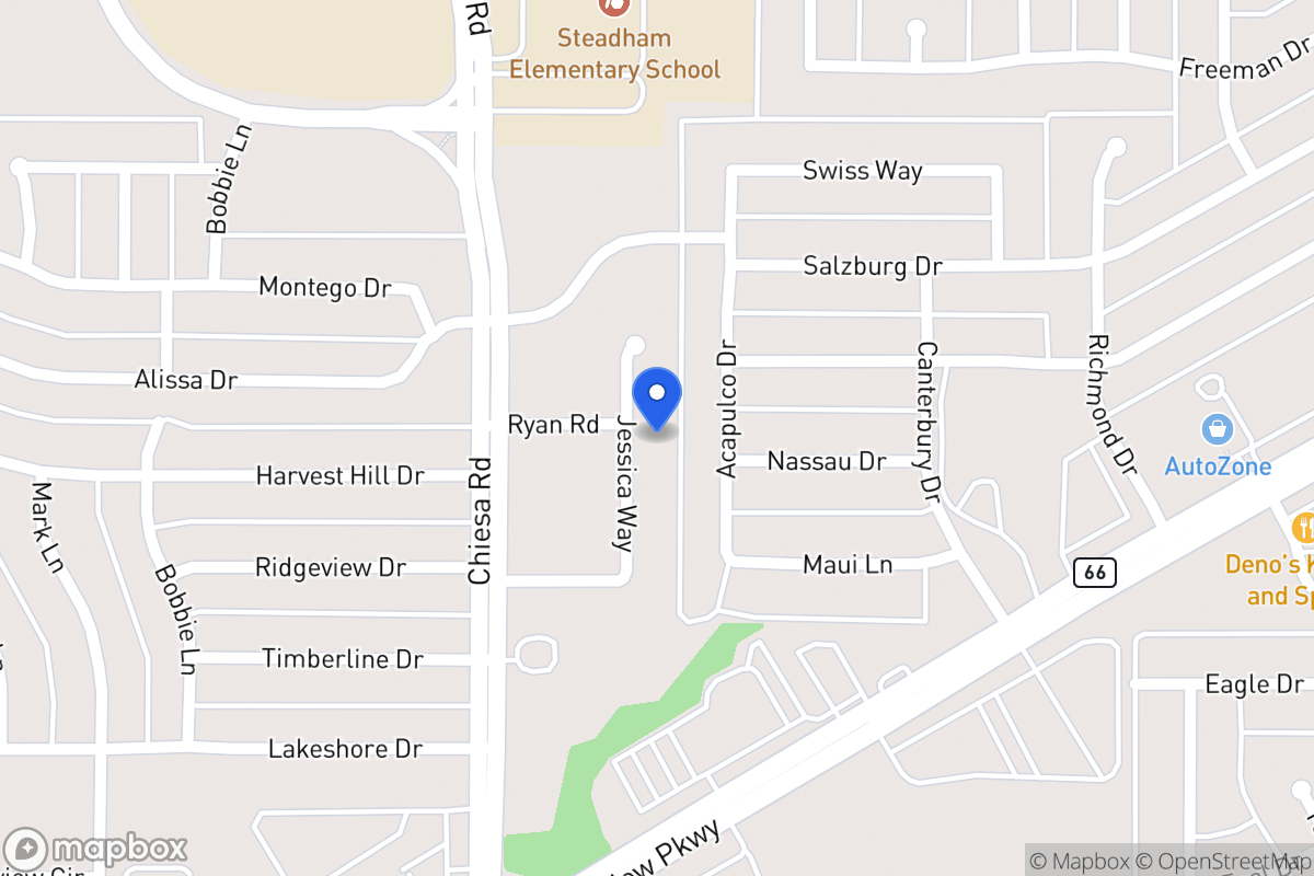 Map of 6206 Jessica Way