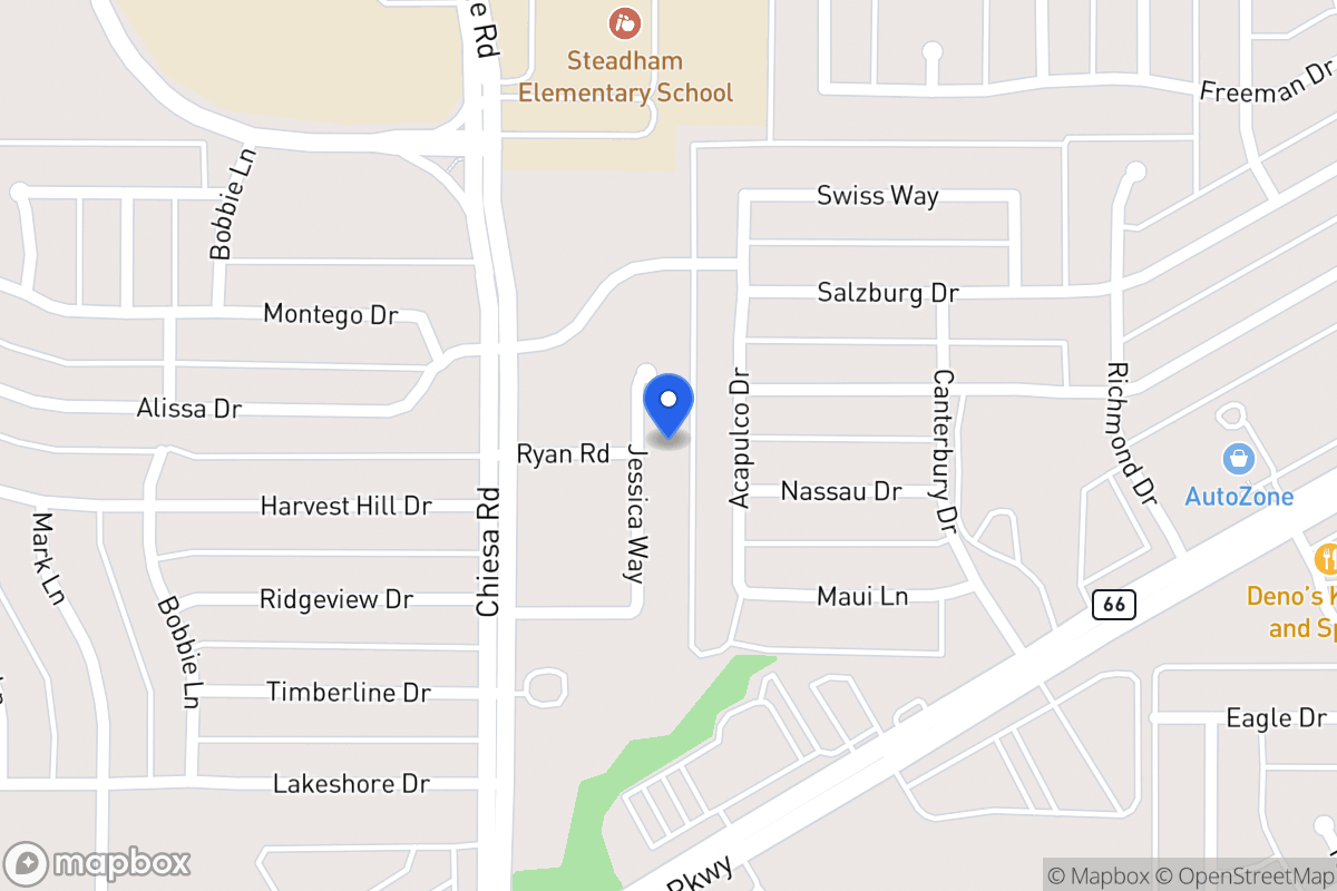 Map of 6210 Jessica Way