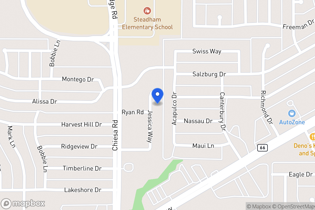 Map of 6214 Jessica Way