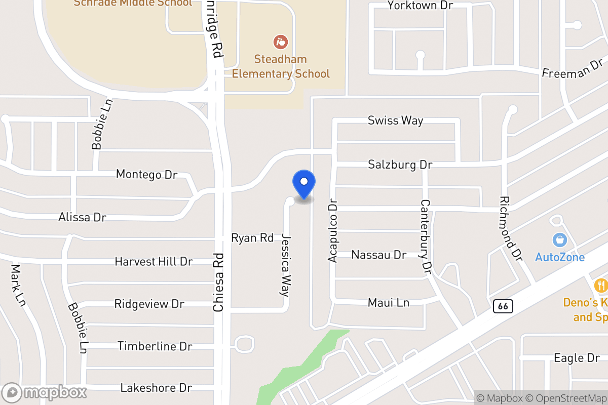 Map of 6302 Jessica Way