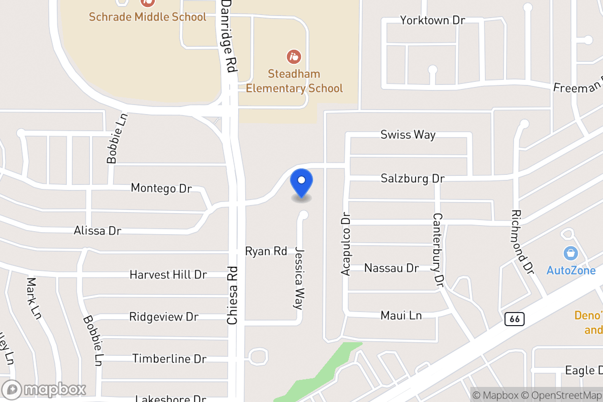 Map of 6310 Jessica Way