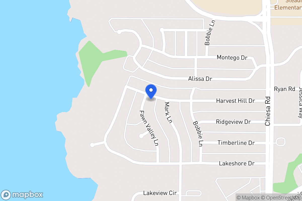 Map of 6014 Fawn Valley Ln