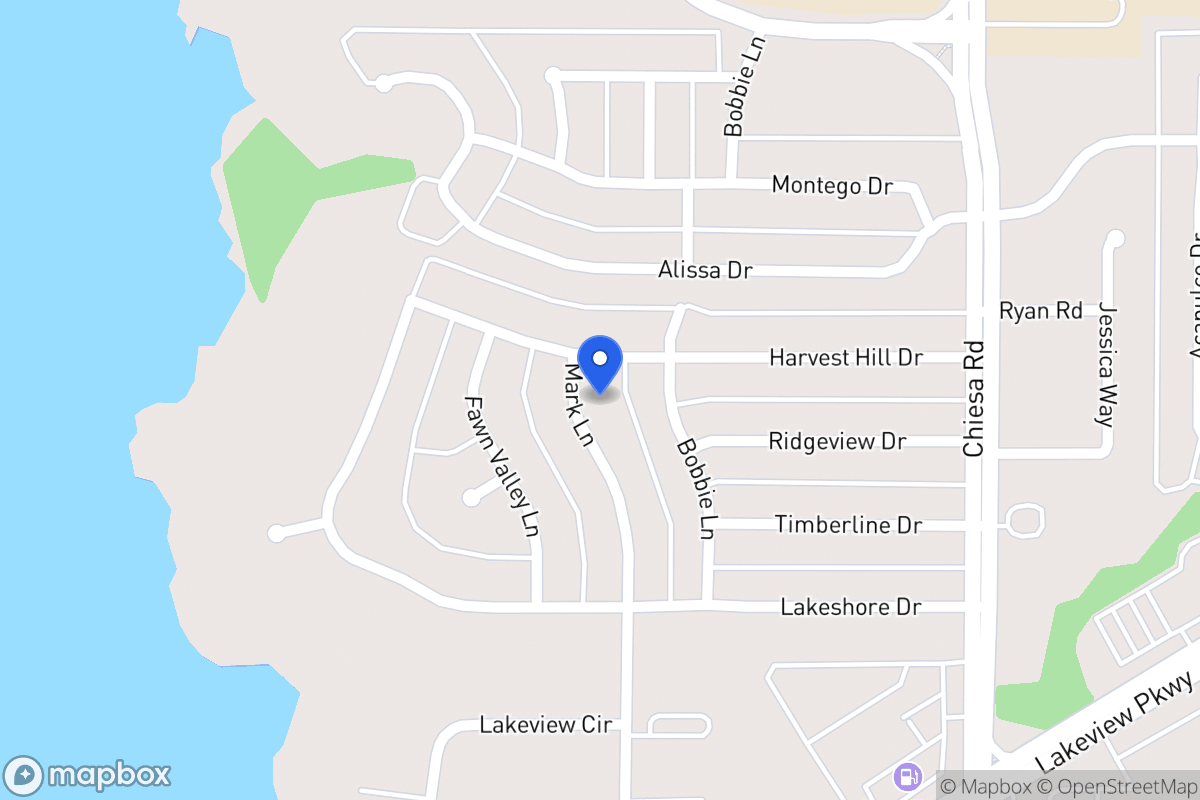 Map of 6006 Mark Ln