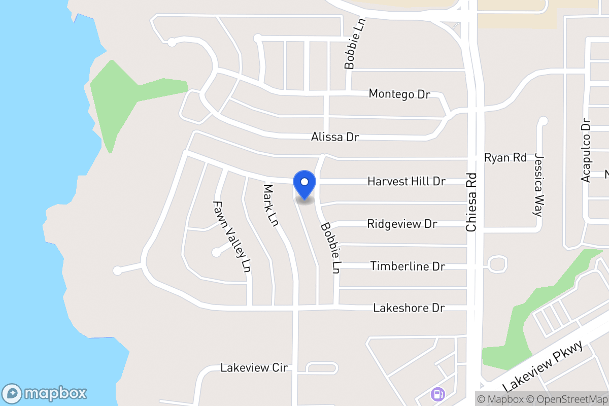 Map of 6005 Bobbie Ln