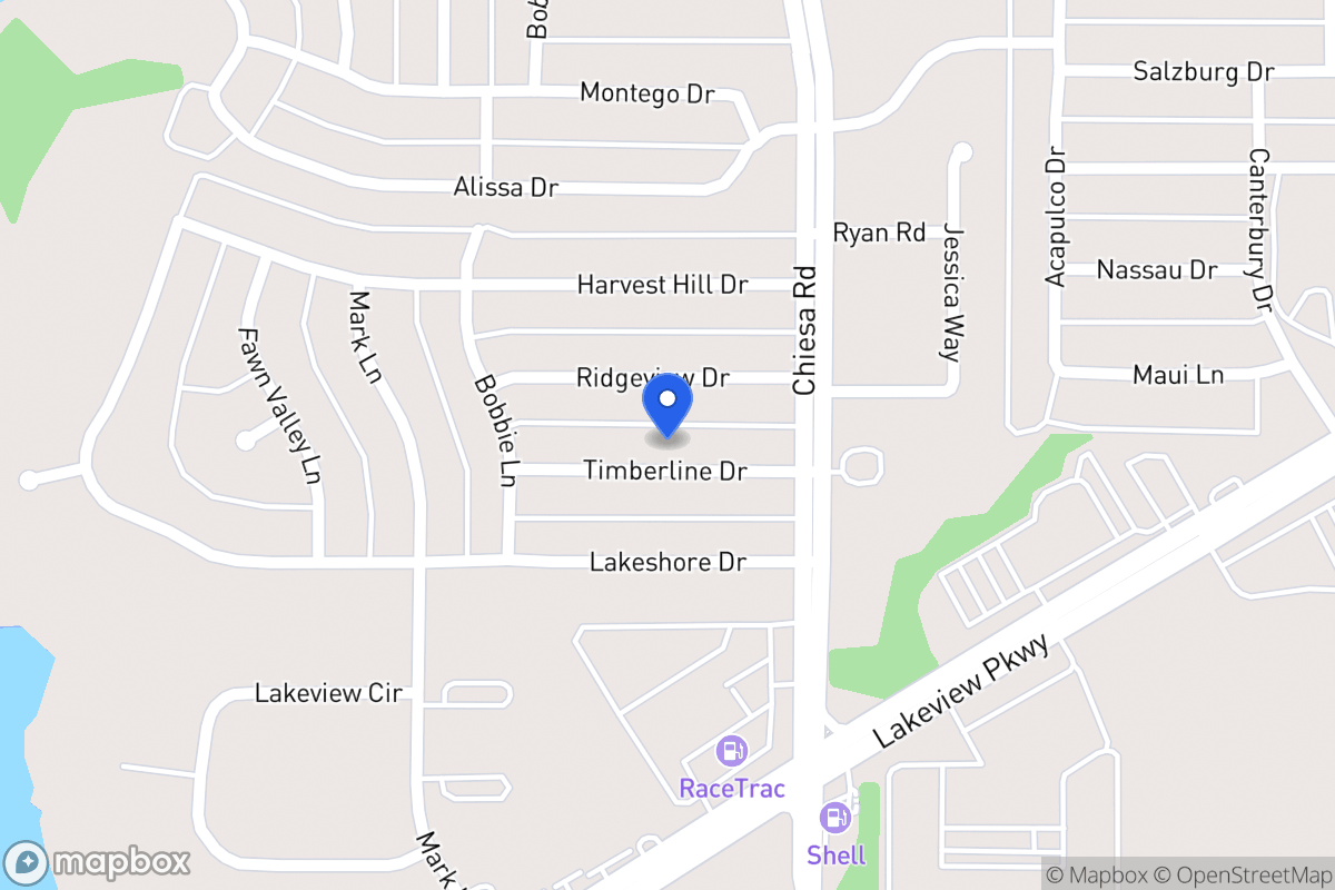 Map of 7209 Timberline Dr