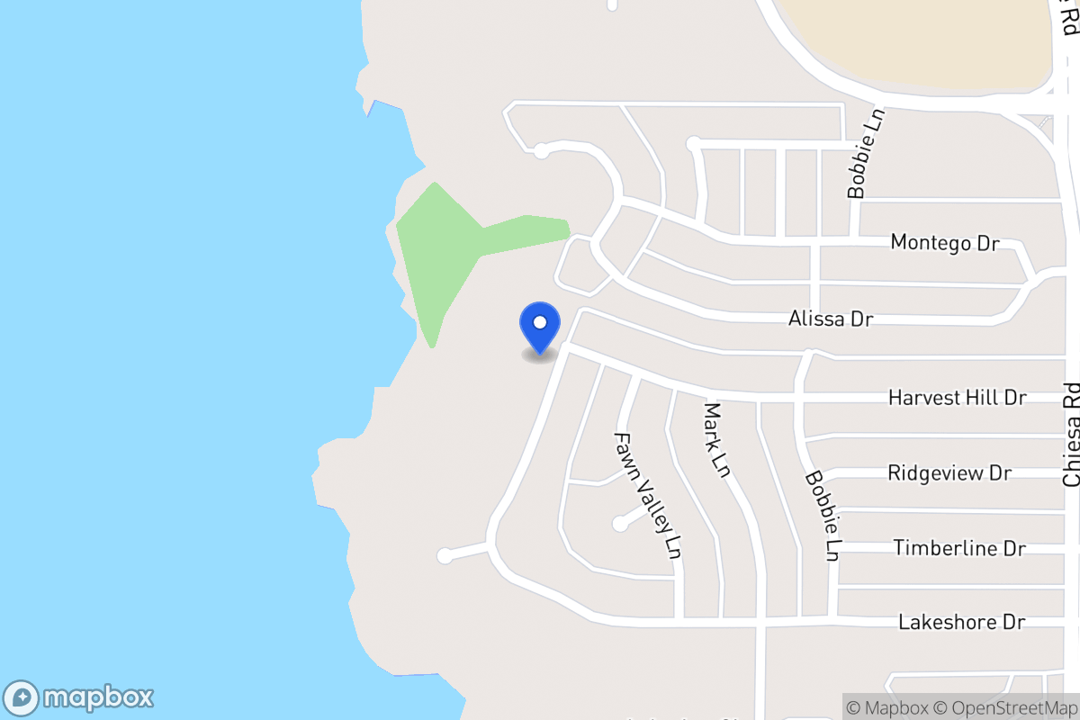 Map of 6101 Lakeshore Dr