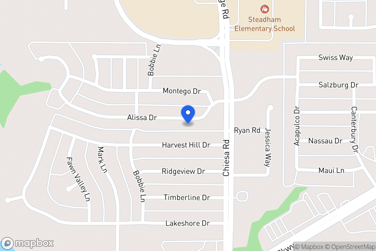 Map of 7214 Alissa Dr