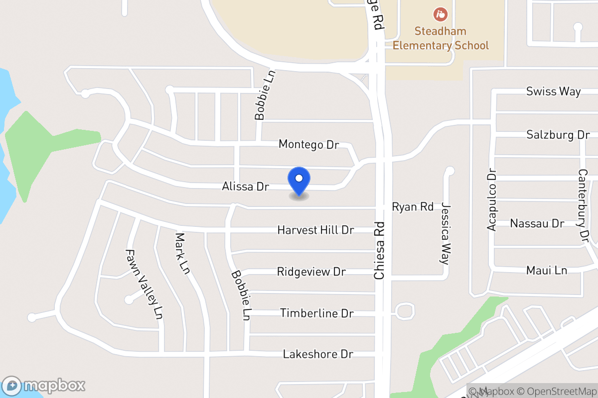 Map of 7206 Alissa Dr