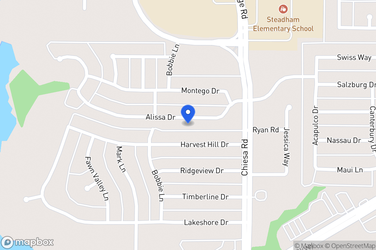 Map of 7202 Alissa Dr